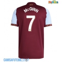 Camisa de time de futebol Aston Villa John McGinn #7 Replicas 1º Equipamento 2025-26 Manga Curta